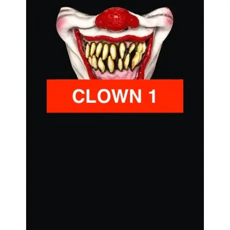 Tour de cou multifonctionnel en microfibres clown Petit Prix