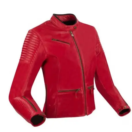 Offre Exclusive Blouson moto femme cuir SEGURA CURVE