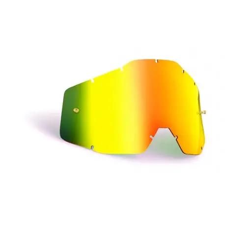 Commander Vite Ecran de rechange Masque Cross Enduro enfant 100% POWERBOMB / POWERCORE anti-buée or