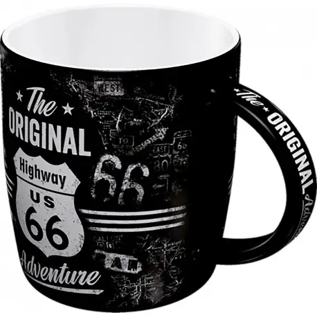 Mug logo ROUTE 66 Commande En Gros