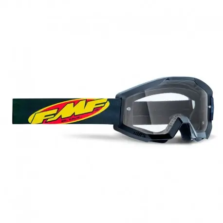 Remise Masque cross enfant FMF POWERCORE écran transparent