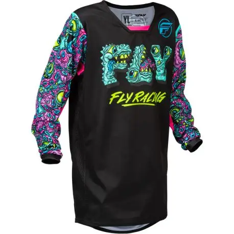 Maillot moto cross enfant FLY RACING Kinetic Mutant Petit Prix