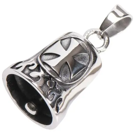 Offre Spéciale Cloche BIKER BELL IRON CROSS CROIX DE MALTE