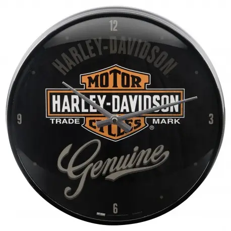 Jusqu’à Épuisement Des Stocks Horloge murale Harley Davidson *Genuine*