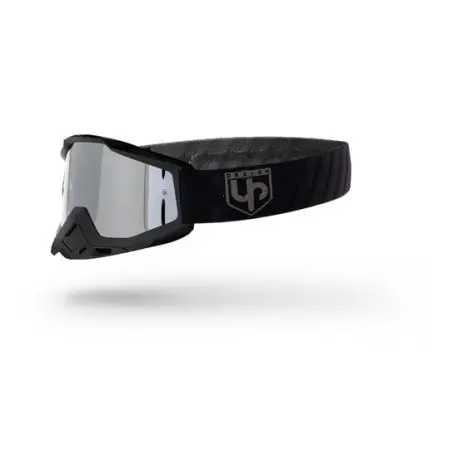 Masque moto cross UP DESIGN Bold NOIR MIDNIGHT écran miroir Dernière Chance