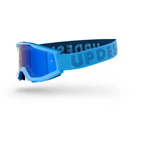 Offre Du Jour Masque moto cross UP DESIGN Dynamite CYAN écran miroir