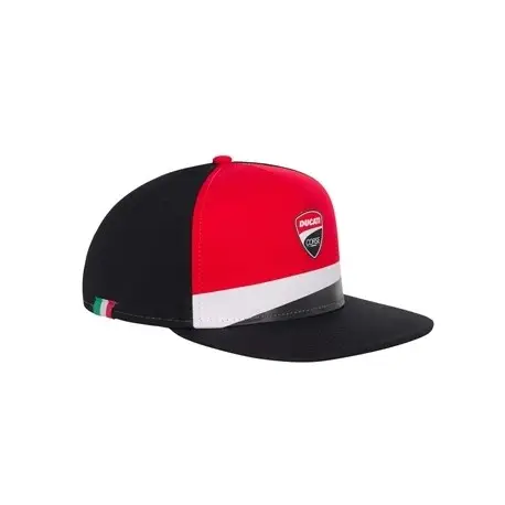 Casquette FLAT BLACK DUCATI Produit De Marque