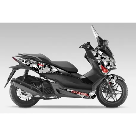 Prix Cassé Kit déco CAMO HONDA 125 FORZA 2015-2020