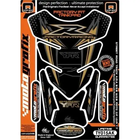 Protection de réservoir MOTOGRAFIX YAMAHA FACTORY RACING Acheter Direct