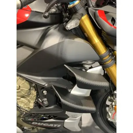 Commander Vite Kit déco look carbone ailerons DUCATI STREETFIGTER V4 2020-2024