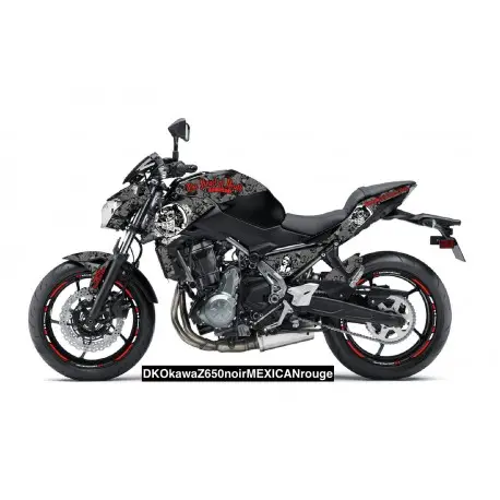 Kit déco MEXICAN KAWASAKI Z650 2017-2020 Prix Promo
