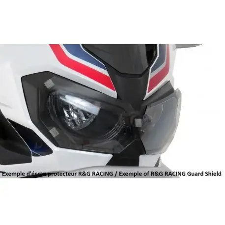 Ecran de protection feu avant R&G RACING translucide Triumph Tiger 800 2018-2020 Offre Limitée
