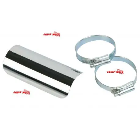 Enjoliveurs chromés universels pour échappements 180X55MM CHROMÉ, UNITÉ Remise