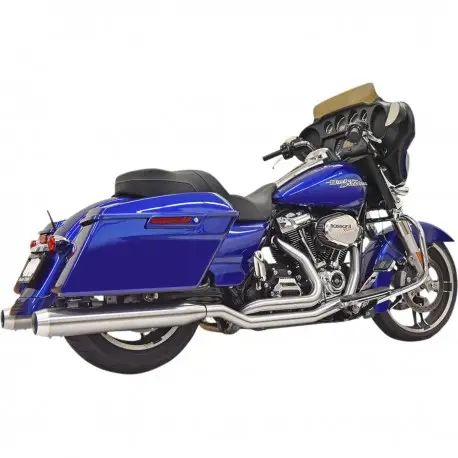Ligne complète d&rsquo;Echappement BASSANI True Dual Performance harley davidson touring Prix Bas