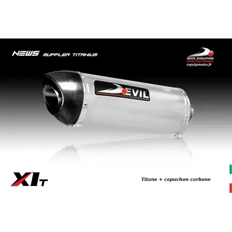 Echappement DEVIL evolution pour DUCATI 800 SCRAMBLER 2015-2016 Populaire