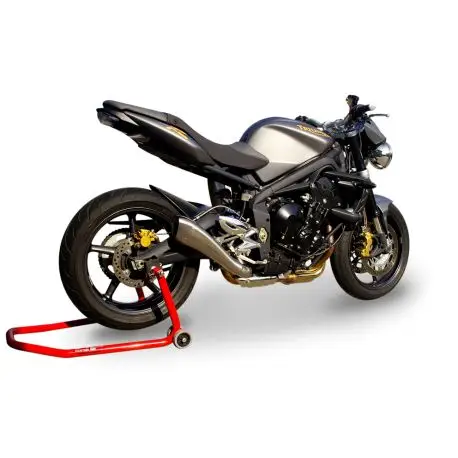 Echappement HP CORSE HYDROFORME position basse TRIUMPH 675 STREET TRIPLE 2007-2012 Meilleur Choix