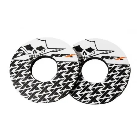 Meilleur Choix Paire de donuts de poignée RFX sport X SKULL