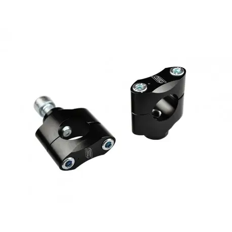 Pontets de guidon SCAR 22,2mm +35mm té de fourche SCAR percé Réduction