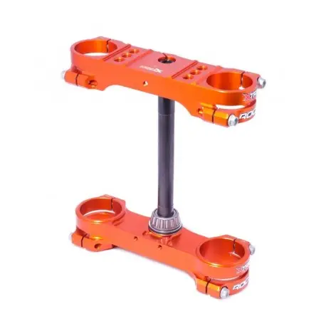 Té de fourche XTRIG Rocs Tech offset 22mm KTM SX 50 2017-2020 / SX MINI 2017-2019 Seulement Aujourd’hui