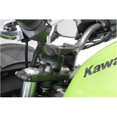 Kit réhausse de guidon moto SW MOTECH 22mm hauteur 20mm Kawasaki ER6N ER6F 2009-2016 Vente Flash