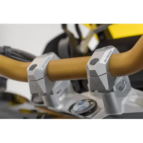 Kit réhausse de guidon SW MOTECH réglable rehausse 32 mm BMW R1200GS R1250GS Nouveauté