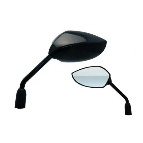 Rétroviseurs moto Universels COOL noir la paire M10x125 Produit De Marque
