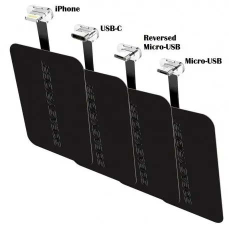 Haute Qualité Patch de charge à induction SO EASY RIDER Micro-USB inversé