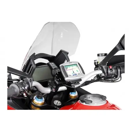 Quantité Limitée Support GPS SW MOTECH pour guidon moto DUCATI 1200 MULTISTRADA 2010-2014