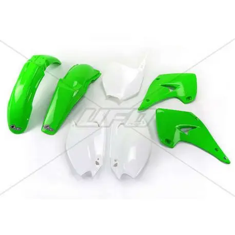 Kit plastiques UFO KAWASAKI KX 125 KX 250 2003-2004 Dernière Chance