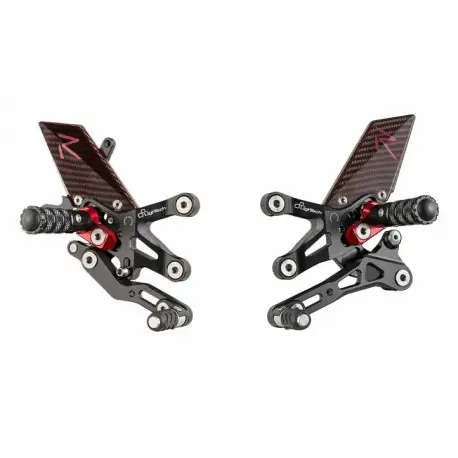 Paiement Sécurisé Commandes reculées racing réglables / repliables LIGHTECH sélection standard et inverséée SUZUKI GSXS 1000 2015-2021