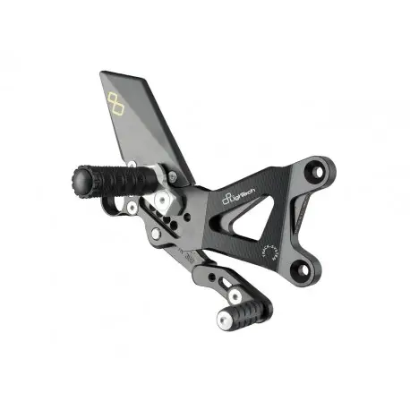 Commandes reculées réglables/repliables LIGHTECH sélection standard et inversée YAMAHA YZF-R6 2008-2016 Top Vente