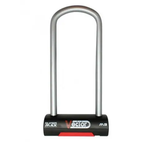 Antivol moto U homologué VECTOR Super MAX M3 108x270mm Certifié