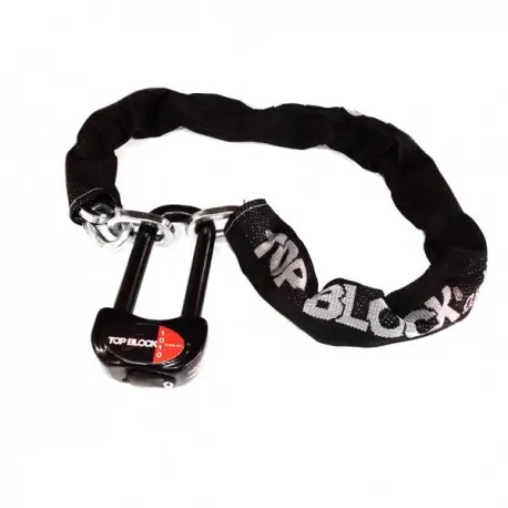 Authentique Chaine Antivol TOP BLOCK 1010L11/12 homologué classe SRA