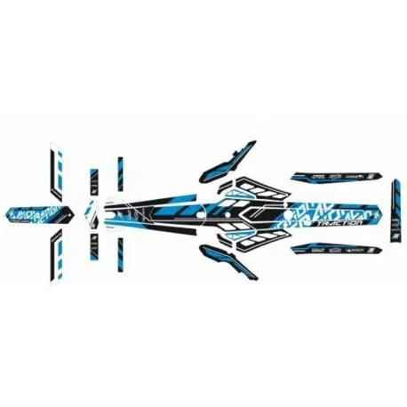 Expédition Rapide Kit déco BLACKBIRD Traction moto trial SHERCO ST 2010-2015