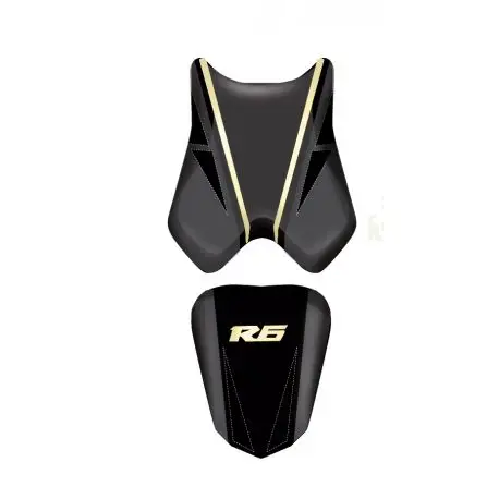 housse de selle bagster YAMAHA YZF-R6 2009-2010 NOIR/OR/LETTRES OR Nouvelle Collection