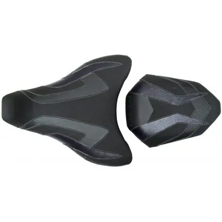 housse de selle bagster YAMAHA MT07 2014 DEEP ARMOR/OR/LETTRES OR Retour Gratuit