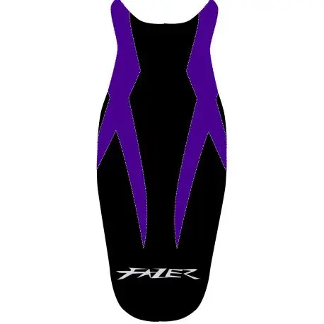 housse de selle bagster YAMAHA FZ6 2008 BLEU FONCE/NOIR/LETTRES GRISES CLAIRES Nouvel Arrivage