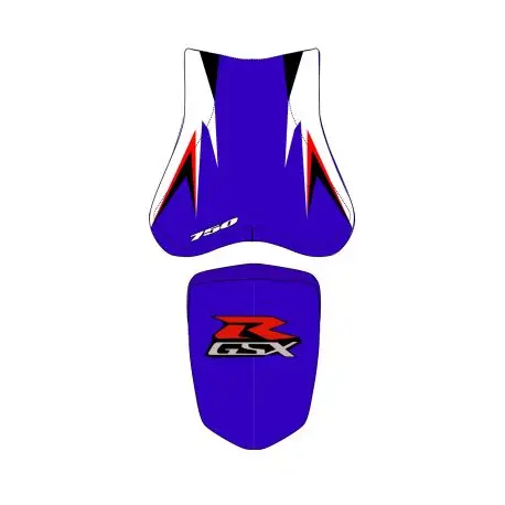 housse de selle bagster SUZUKI GSXR750 2008 BLEU/BLANC/ROUGE Seulement Aujourd’hui