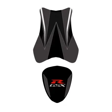 Offre Limitée housse de selle bagster SUZUKI GSXR1000 2008 NOIR/NOIR MAT/GRIS