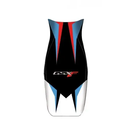housse de selle bagster SUZUKI GSX650F 2009 GITANE/NOIR/ROUGE/BLANC/LETTRES ROUGES ET GRISES Affaire À Saisir