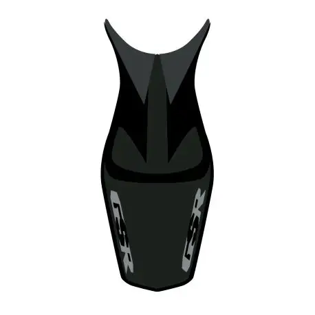 housse de selle bagster SUZUKI GSR600 2008-2011 NOIR/NOIR MAT/LETTRES ANTHRACITES Offre Limitée