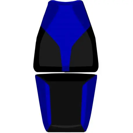 Meilleure Vente housse de selle bagster SUZUKI 650 BANDIT 2006-2008 BLEU FONCE/NOIR/LETTRES BLANCHES