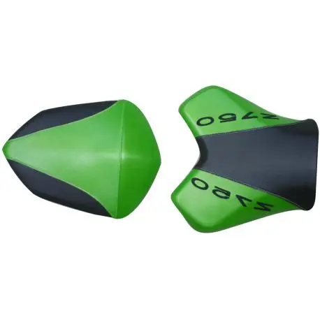 housse de selle bagster KAWASAKI Z750 2009-2011 VERT NACRE/NOIR/LETTRES NOIRES Prix Cassé
