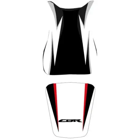 Prix Promo housse de selle bagster HONDA CBR600RR 2010 NOIR/BLANC/LETTRES NOIRES