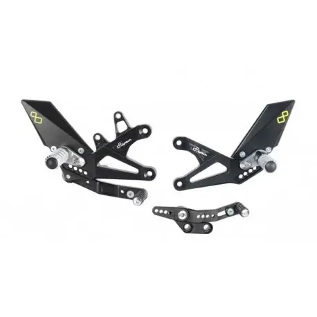 Acheter Direct Commandes reculées fixes LIGHTECH sélection standard TRIUMPH STREET TRIPLE DAYTONA