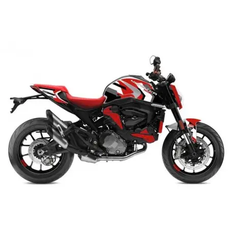 Meilleur Choix kit deco BURNOUT "performance" Ducati 937 monster 2021-24