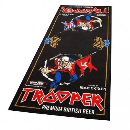 Tapis geant Environnemental moto IRON MAIDER Trooper Authentique
