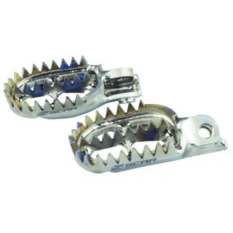 Livraison Express Repose-pieds SCAR Gripper Titane KAWASAKI KXF 250 KXF 450