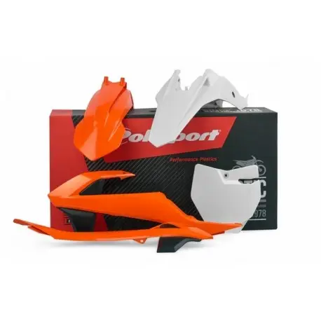 Kit plastique POLISPORT KTM SX 65 2016-2022 Meilleur Choix