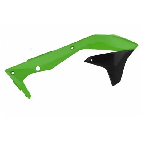 Ouïes de radiateur POLISPORT KAWASAKI KXF 450 2016-2018 Retour Gratuit